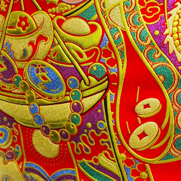 Cây Liễn Ông Thần Tài May Mắn Trang Trí Tết