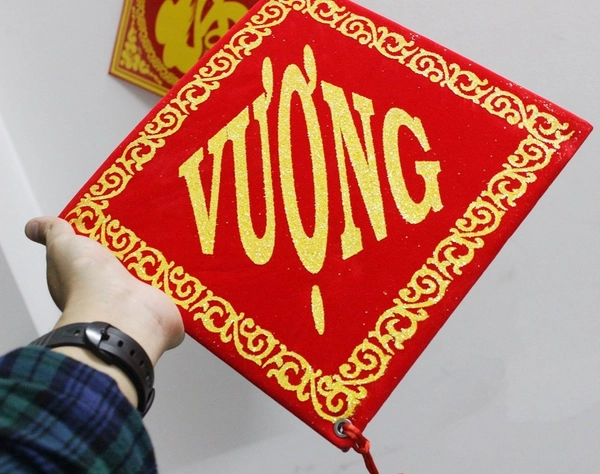 LIễn vuông an khang thịnh vượng nhung đỏ cao cấp trang trí tết