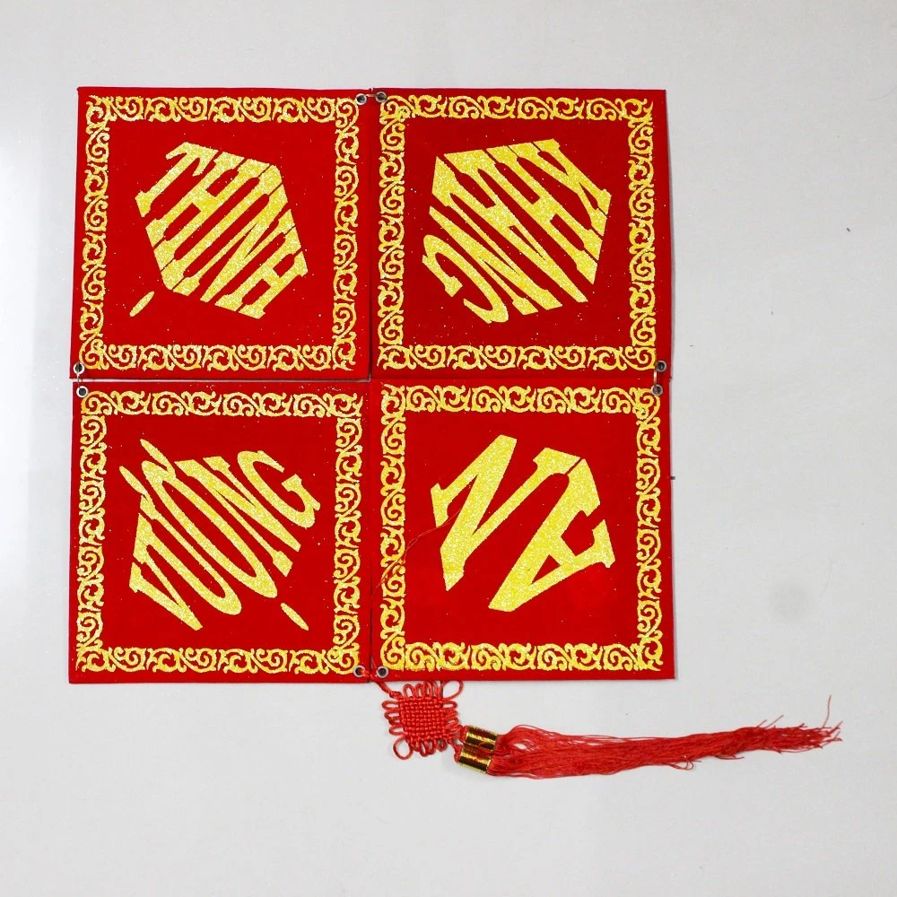 LIễn 4 tấm an khang thịnh vượng trang trí tết