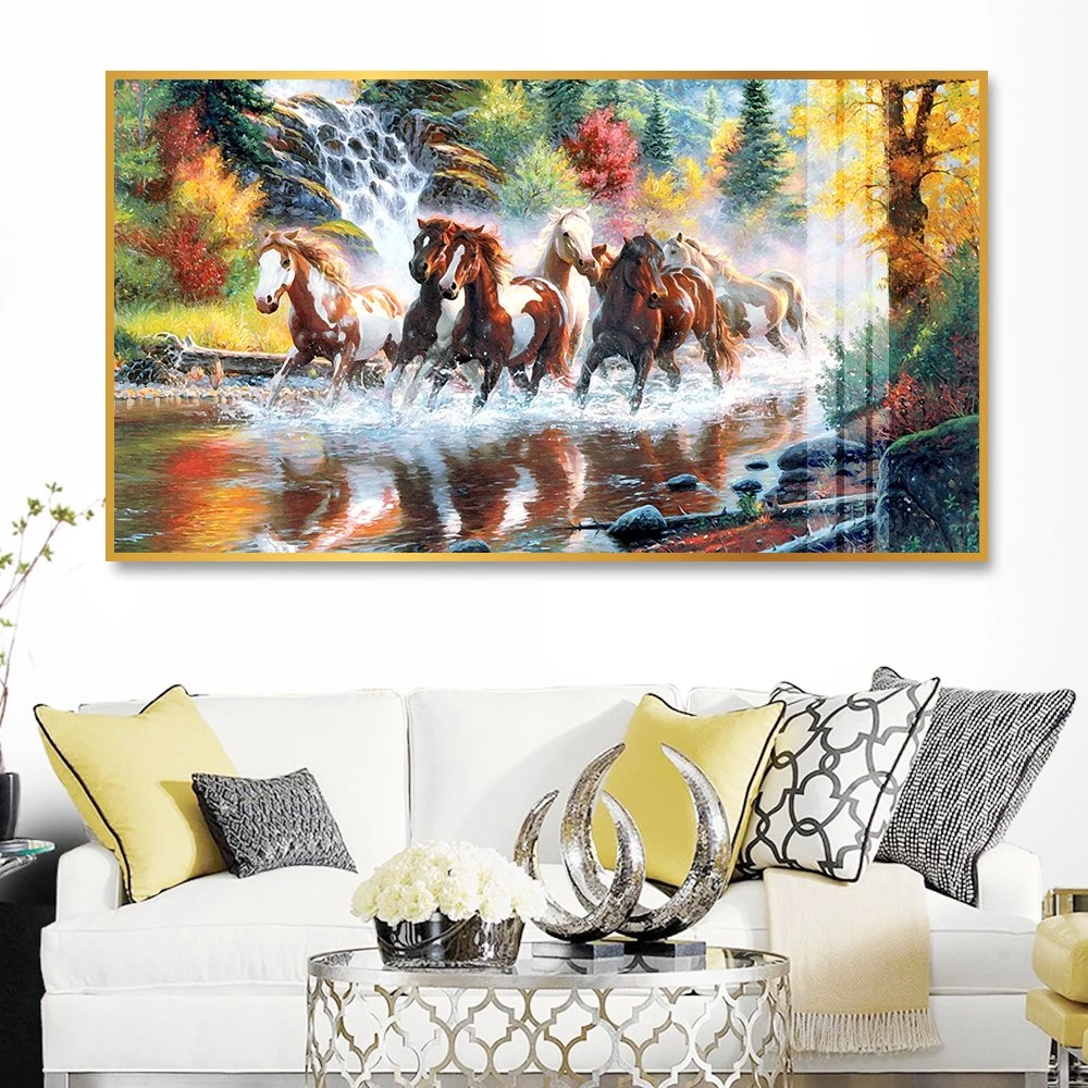 Tranh treo tường ngựa phi nước đại 4 (HG)