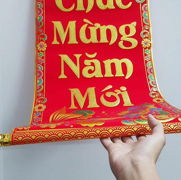 LIễn treo chúc mừng năm mới trang trí tết