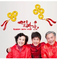 Decal tết đồng tiền vàng 2