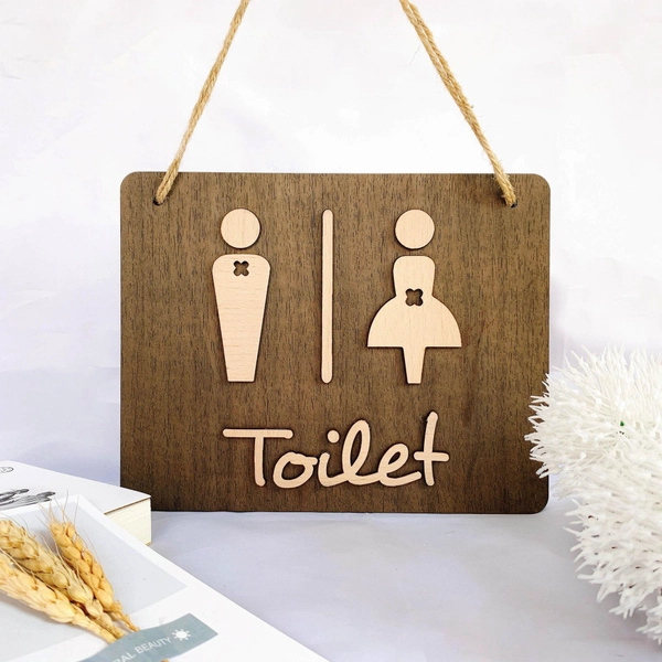 Bảng Treo Toilet Nam Nữ