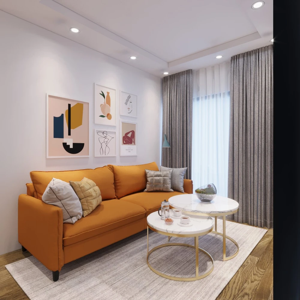 Bộ tranh treo tường nghệ thuật đương đại mẫu 7