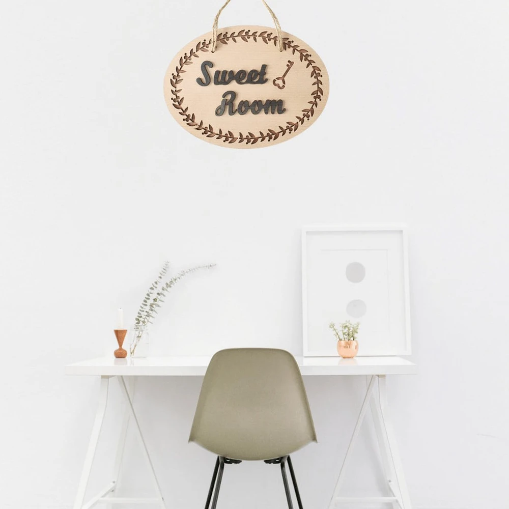 Bảng gỗ handmade Everything happens for a reason