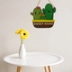 Bảng treo handmade xương rồng Sweet Home