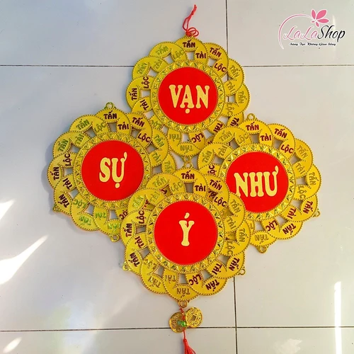 Dây chữ vạn sự như ý treo trang trí tết