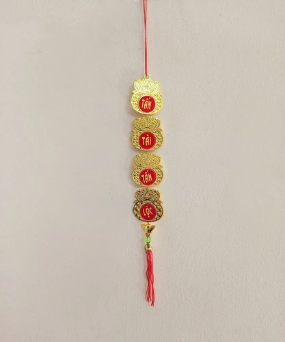 Dây lộc treo trang trí tết Túi vàng sung túc