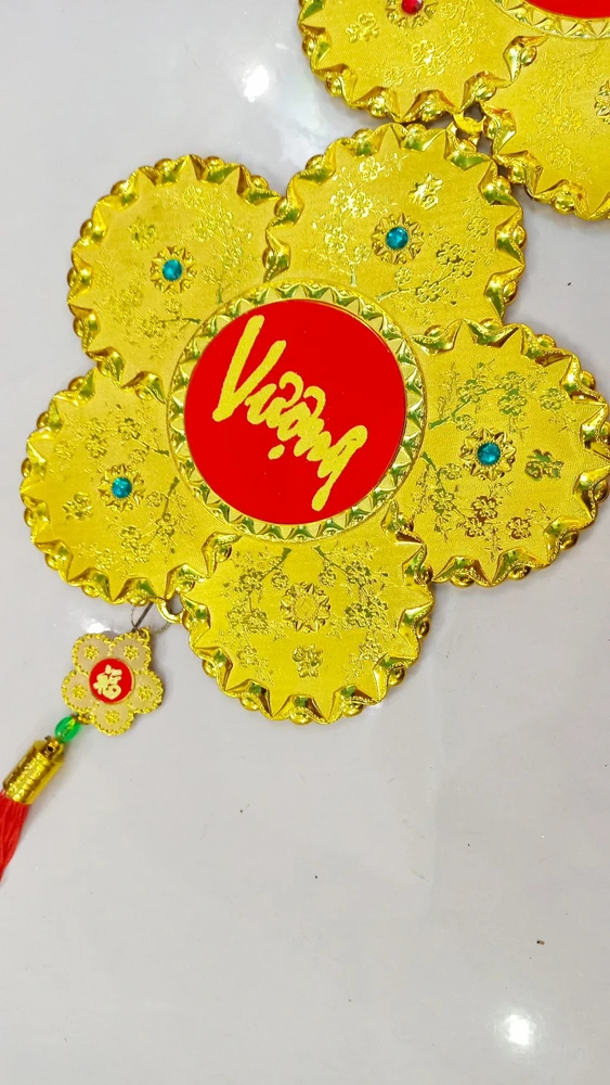 Dây lộc treo trang trí tết An Khang Thịnh Vượng mẫu 1