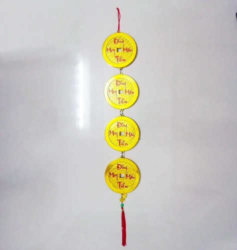 Dây Liễn Đồng tiền vàng trang trí tết