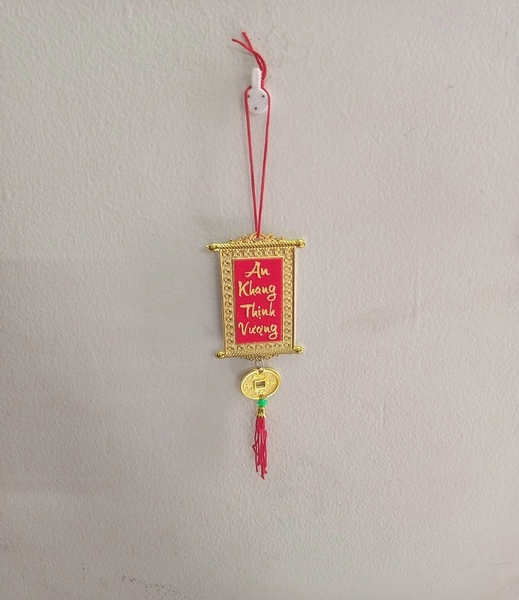 Dây lộc treo trang trí tết Chúc mừng năm mới - An khang thịnh vượng (bộ 10 dây)