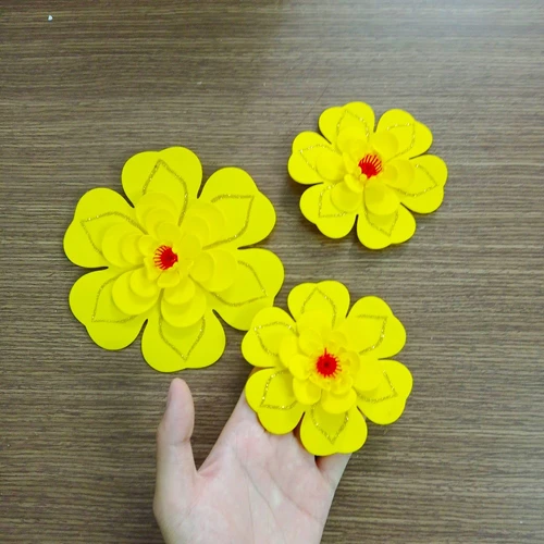 Hoa mai nhựa trang trí tết 02