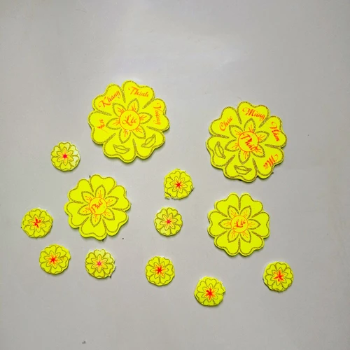 Bộ hoa mai xốp trang trí tết mẫu