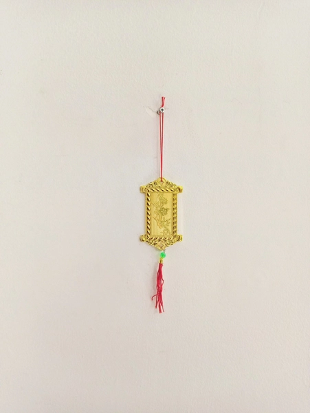 Dây lộc treo trang trí tết câu chúc và hoa mai (bộ 10 dây)