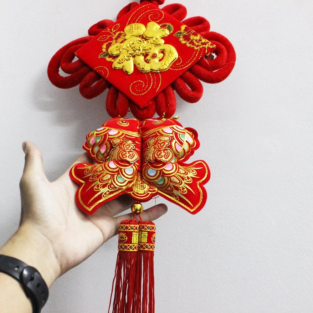 Liễn Chữ Phúc Cá Chép Đỏ Trang Trí Tết 05