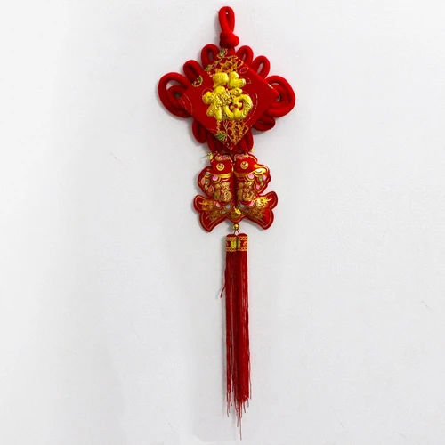 Liễn Chữ Phúc Cá Chép Đỏ Trang Trí Tết 06