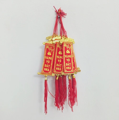 Liễn Đỏ Mini Chữ Phúc Vàng Vô Đầy Nhà Trang Trí Tết