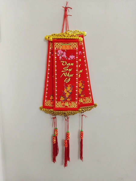 Liễn treo Vạn Sự Như Ý trang trí tết (Loại lớn 5 dây)
