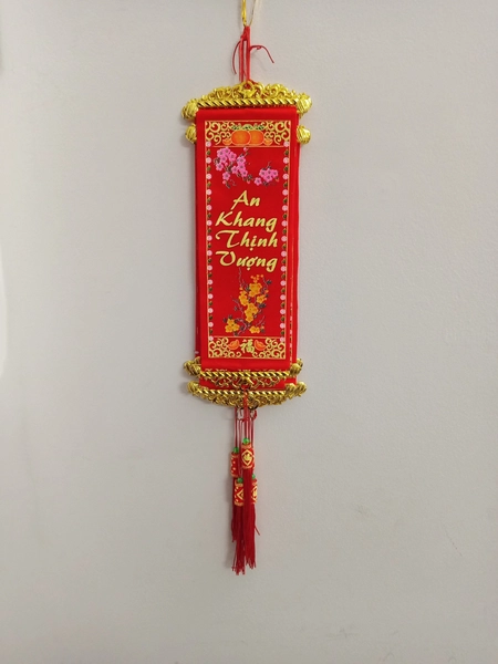Liễn treo trang trí Tết An Khang Thịnh Vượng (Loại lớn 5 dây)