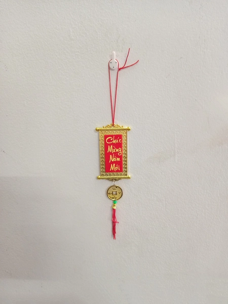 Dây lộc treo trang trí tết Chúc mừng năm mới - An khang thịnh vượng (bộ 10 dây)