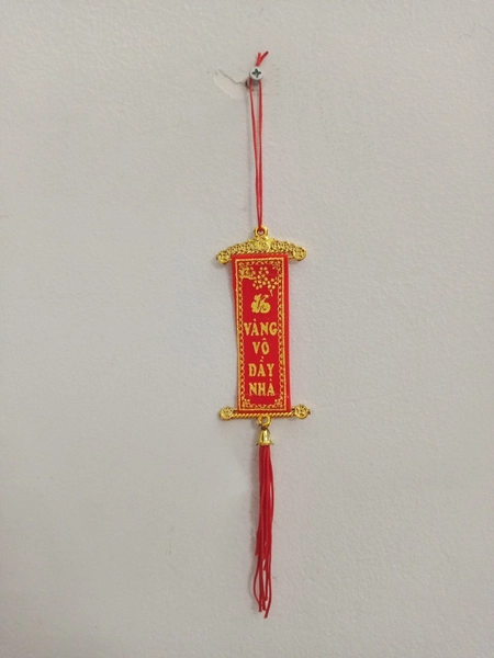 Liễn Đỏ Mini Chữ Phúc Vàng Vô Đầy Nhà Trang Trí Tết