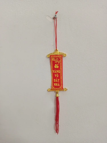Liễn Đỏ Mini Chữ Phúc Vàng Vô Đầy Nhà Trang Trí Tết