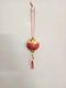 Lộc treo Lồng đèn đỏ kim tuyến 02 (10 cái)
