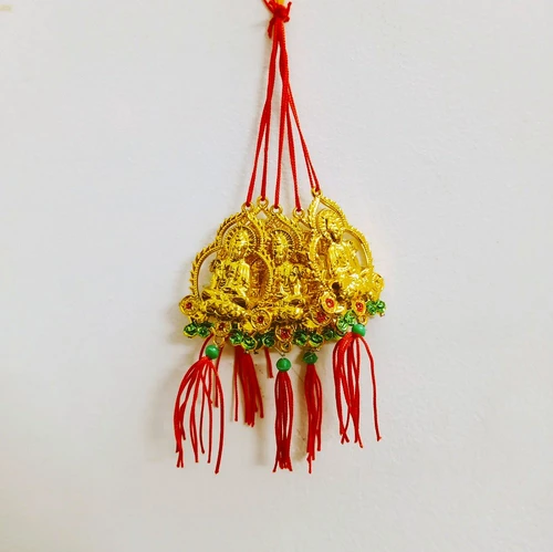 Lộc treo Phật Quan Âm và hào quang vàng