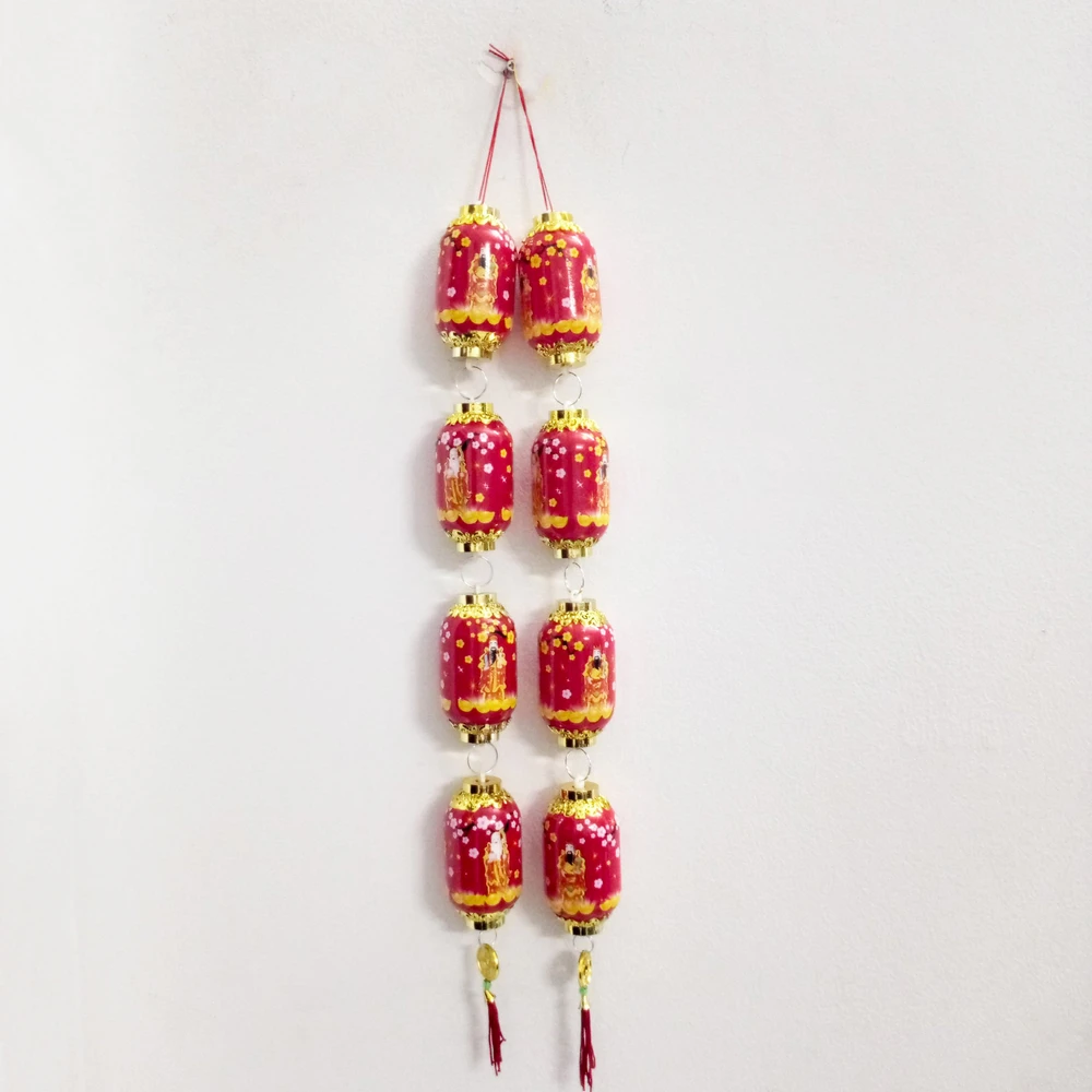 2 dây lộc treo Lồng đèn đỏ phúc lộc thọ trang trí tết