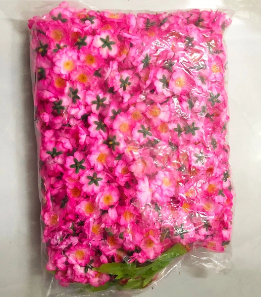 Bịch hoa đào giả 1kg trang trí tết