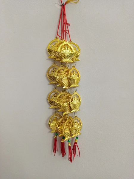 Dây lộc treo trang trí tết Giỏ vàng sung túc