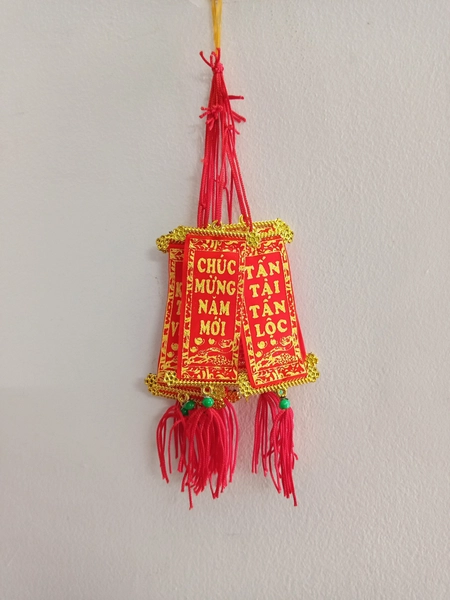Dây liễn mini câu chúc tết trang trí nhà 04