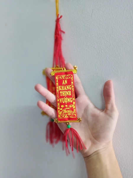 Dây liễn mini câu chúc tết trang trí nhà 04