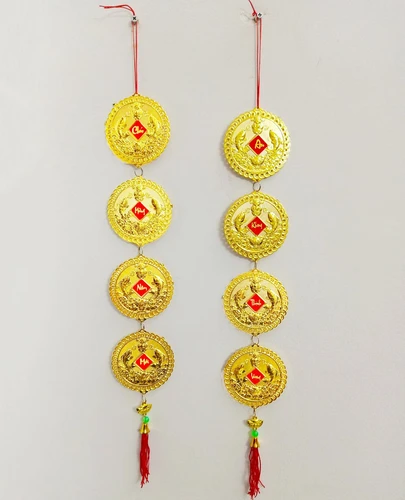 Dây lộc treo Đồng tiền cá vàng 29