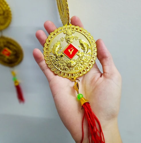 Dây Lộc Treo Đồng Tiền Cá Vàng 29 mẫu 2