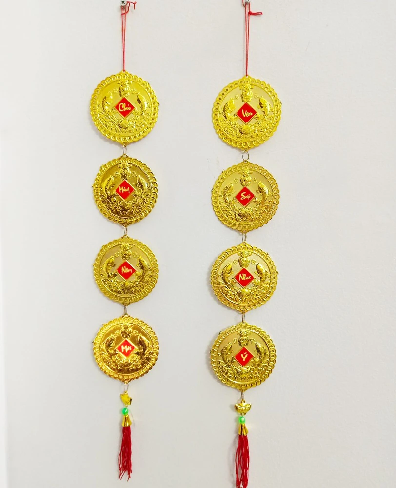Dây Lộc Treo Đồng Tiền Cá Vàng 29 mẫu 2