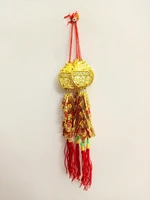 Lộc Treo Chậu Vàng Phú Quý Và Pháo Chữ Phúc 02