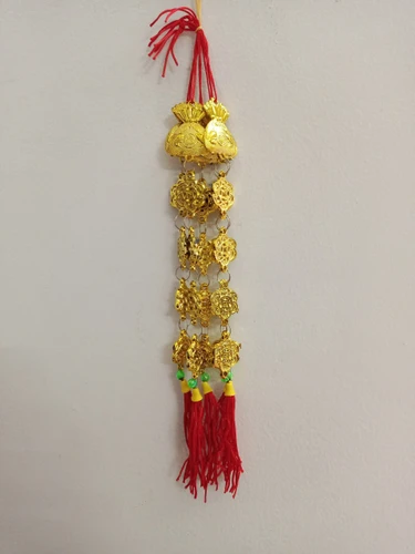Lộc treo trang trí tết Túi vàng và dây tiền xu may mắn