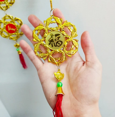 Lộc treo trang trí tết Cá vàng Chúc mừng năm mới - An khang thịnh vượng