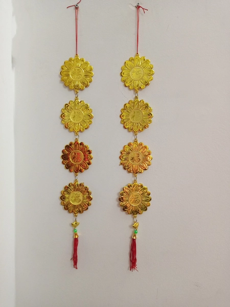 Lộc Treo Trang Trí Tết Hoa cúc vàng Chúc Mừng Năm Mới-Vạn Sự Như Ý