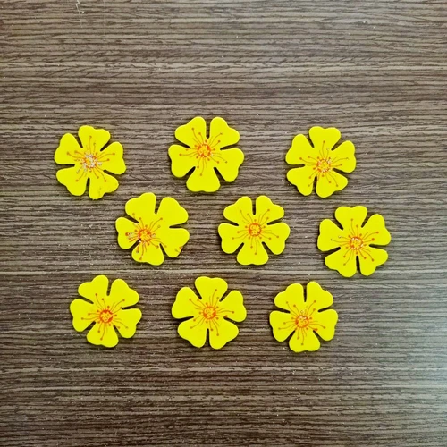 Bộ 9 Hoa Mai Vàng Xốp Trang Trí Tết