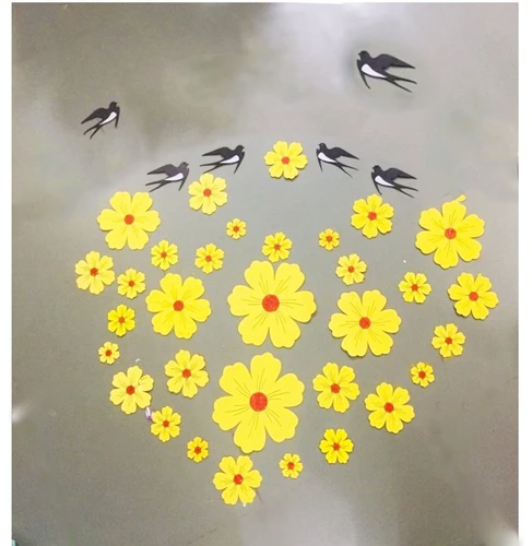 Bộ mai vàng và én  dẻo chào xuân trang trí tết