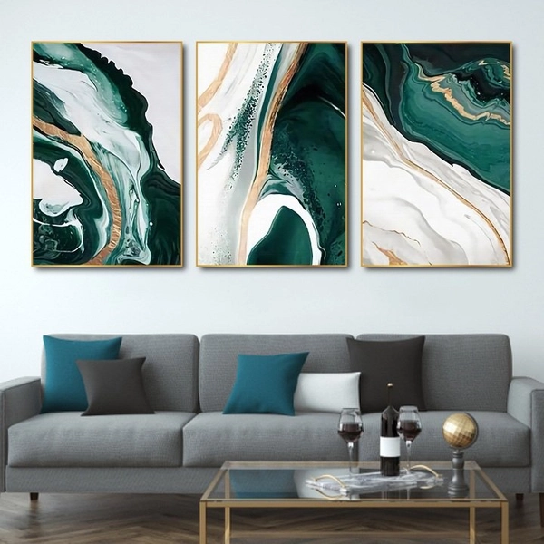 Tranh treo tường trừu tượng sắc màu