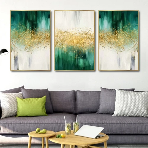 Tranh treo tường trừu tượng sắc màu