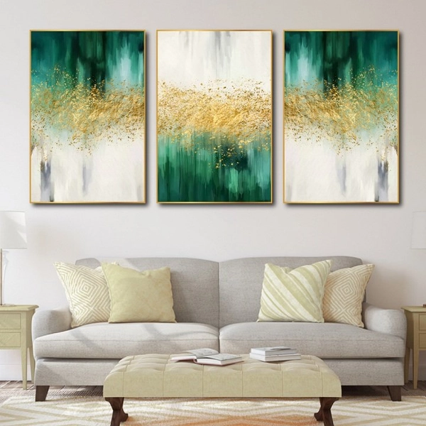 Tranh treo tường trừu tượng sắc màu