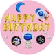 Set Bóng Trang Trí Sinh Nhật Happy Birthday Phi hành gia