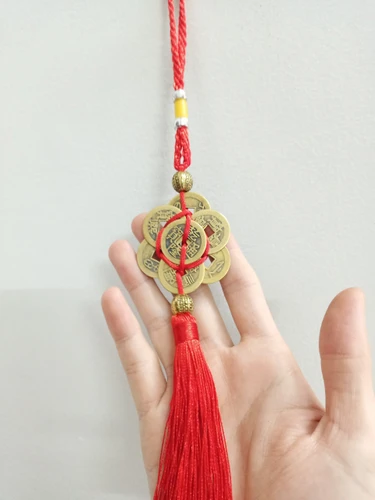 Dây lộc treo xâu tiền đồng trang trí tết