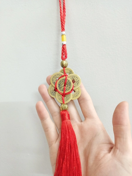 Dây lộc treo xâu tiền đồng trang trí tết