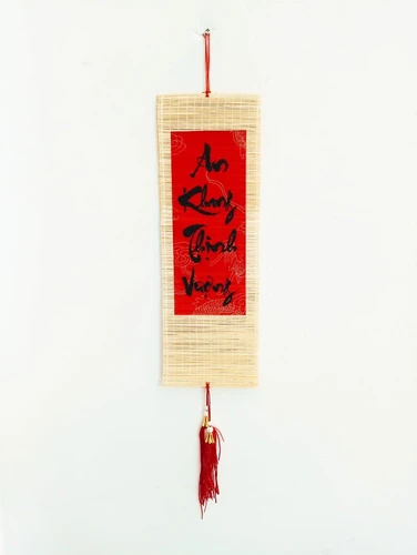 Liễn Mành Trang Trí Tết An khang thịnh vượng