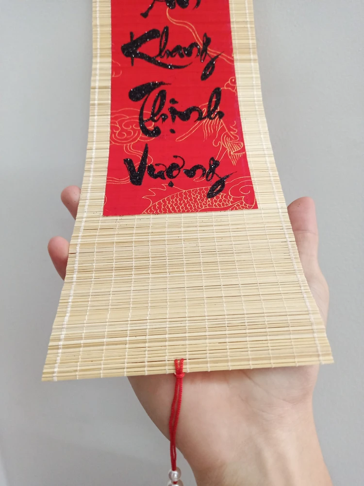 Liễn Mành Trang Trí Tết An khang thịnh vượng